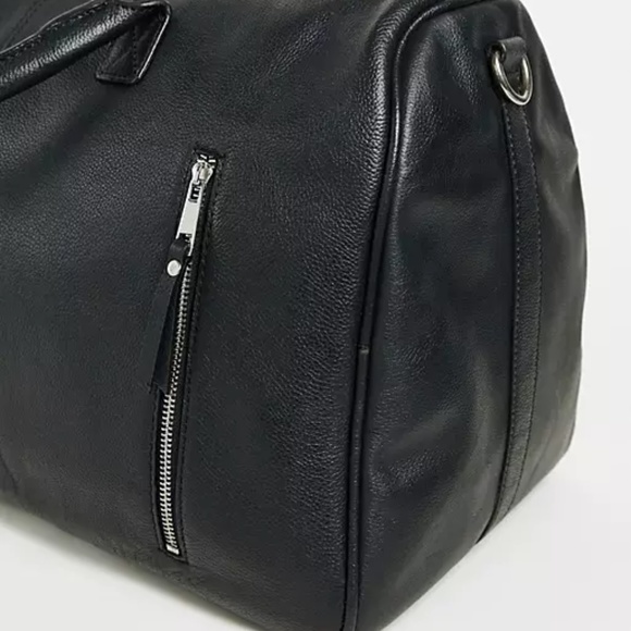 New BOLANGARO TREVOR Malcom Leather Weekend Bag - Picture 3 of 5